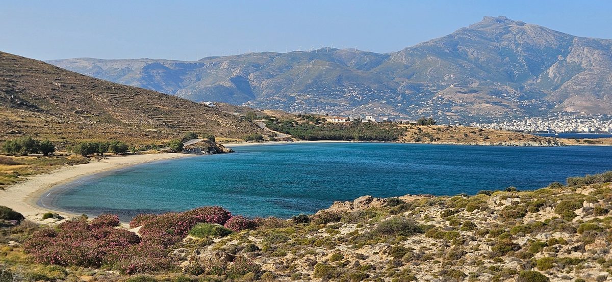 Panoramic sea view of southern Evia