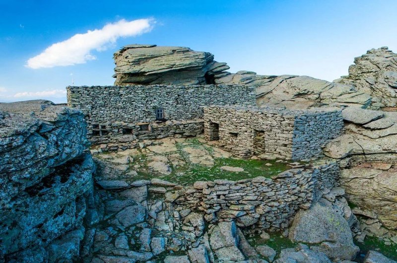 Dragon Houses ancient stone structures on Mount Ochi